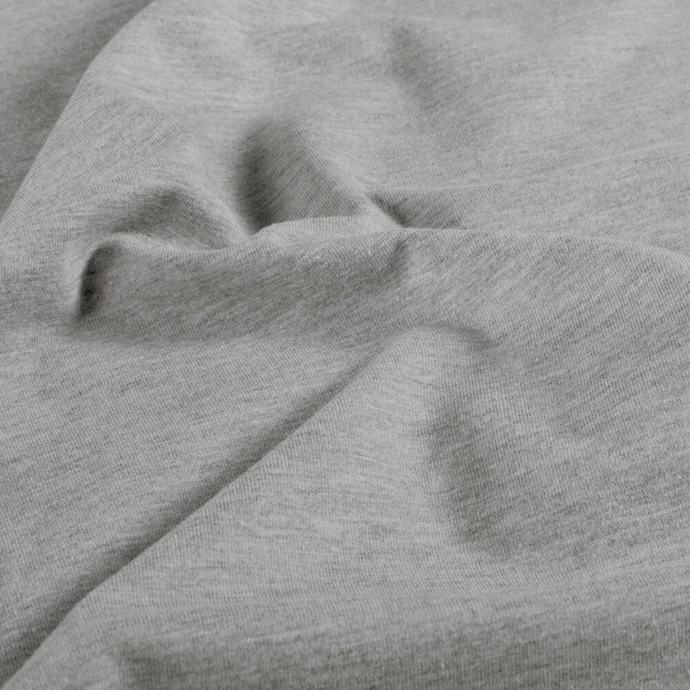 Jersey melange light grey