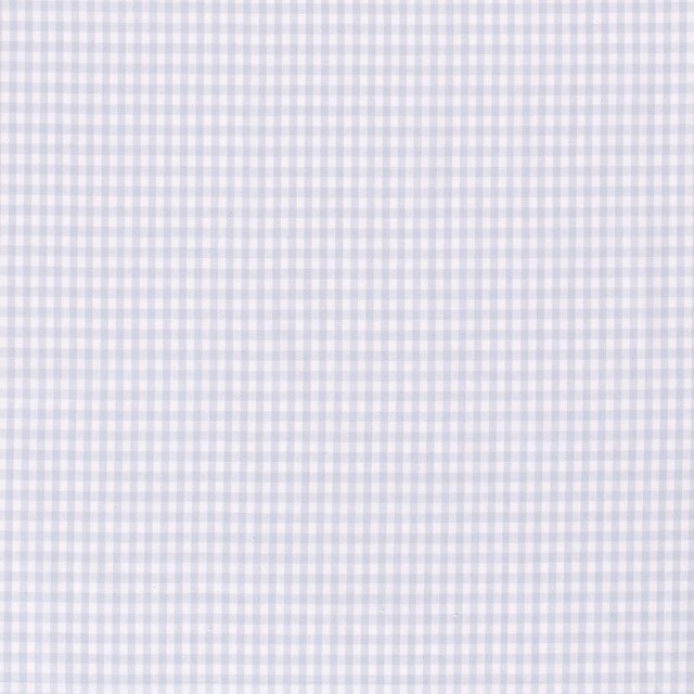 Woven check 4mm baby blue