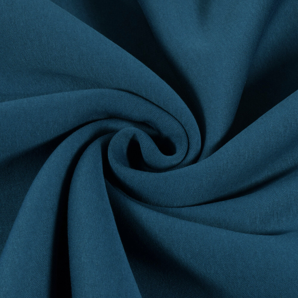 Jogging fabric steel blue