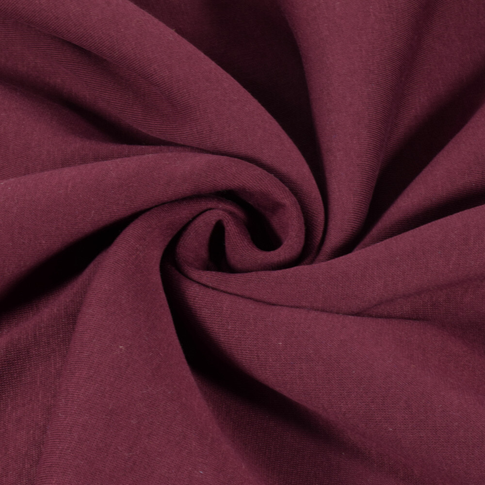 Jogging fabric wine-red