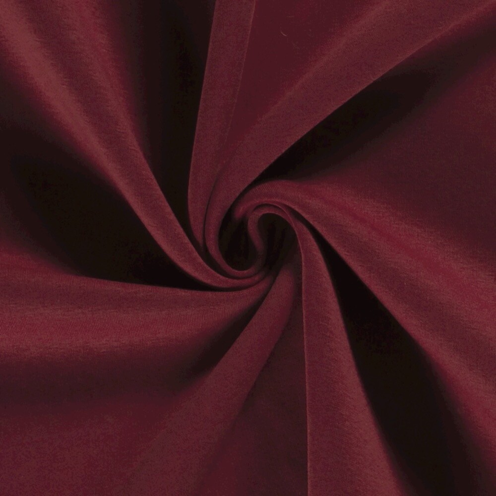 Jogging fabric wine-red