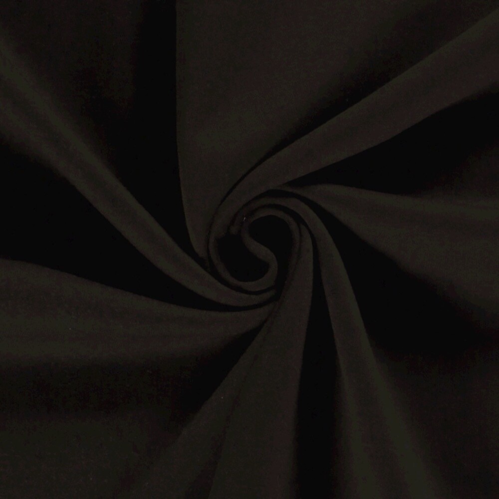 Jogging fabric dark brown