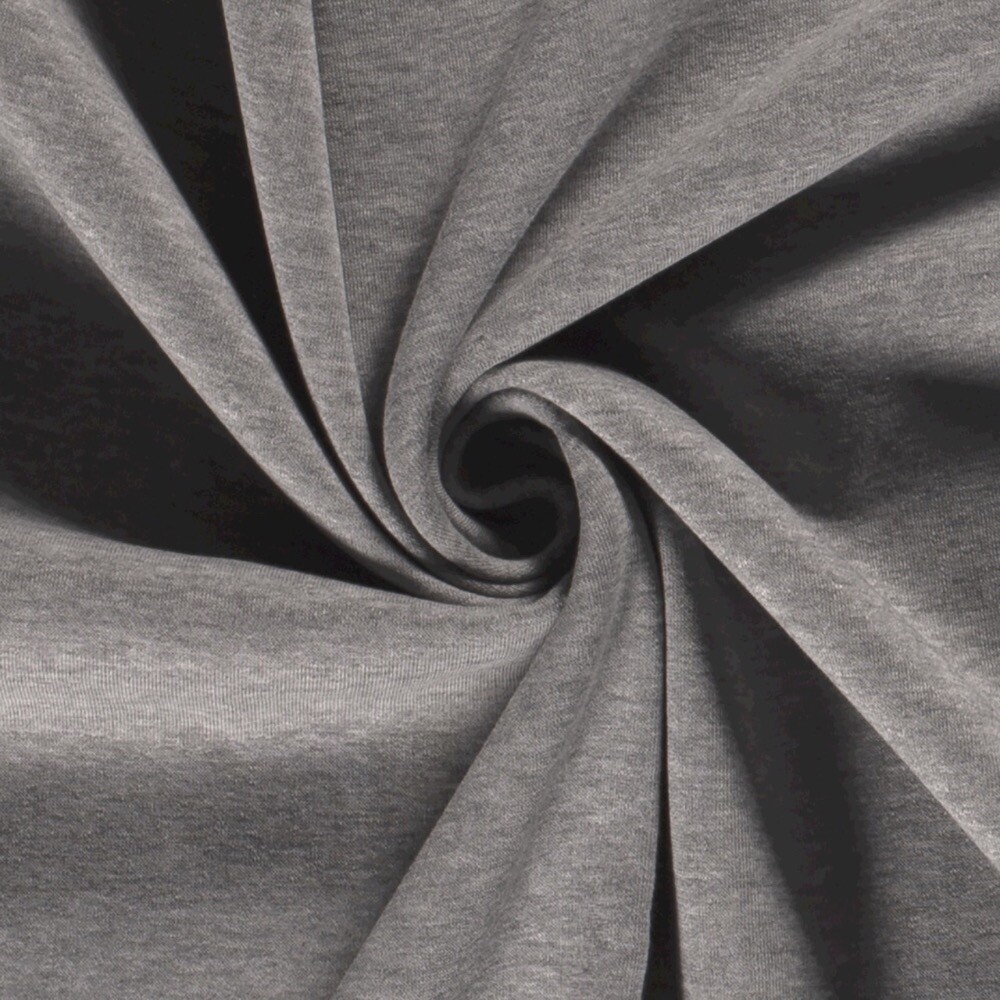 Jogging fabric melange grey