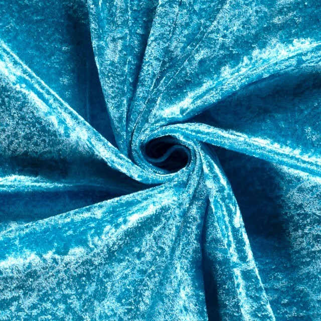 Panne velvet aqua