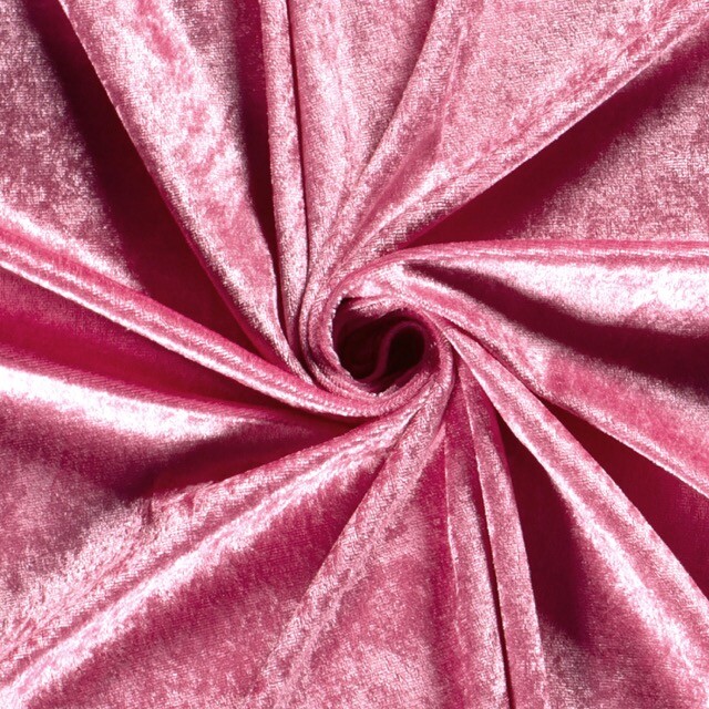 Panne velvet old pink