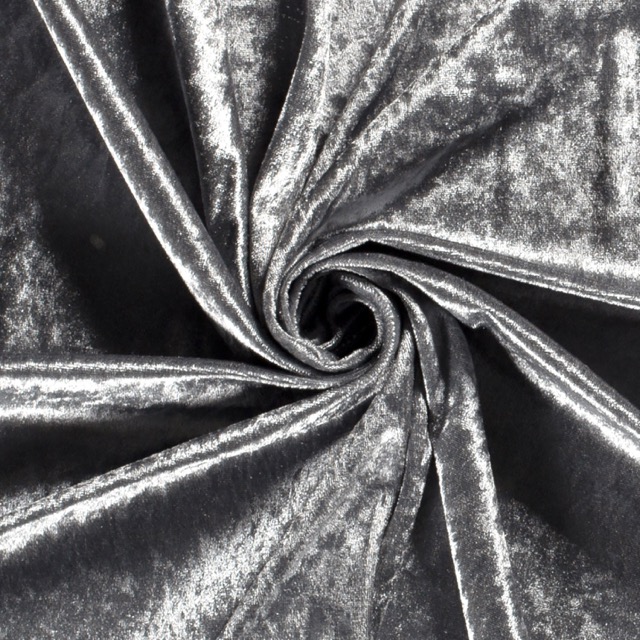Panne velvet grey