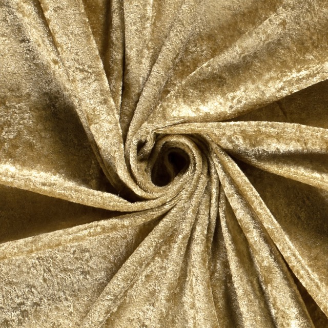 Panne velvet gold