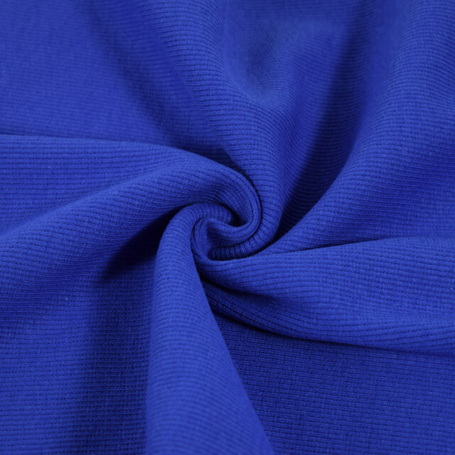 Cuffs rib 2x2 cobalt