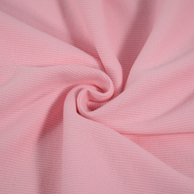 Cuffs rib 2x2 light pink