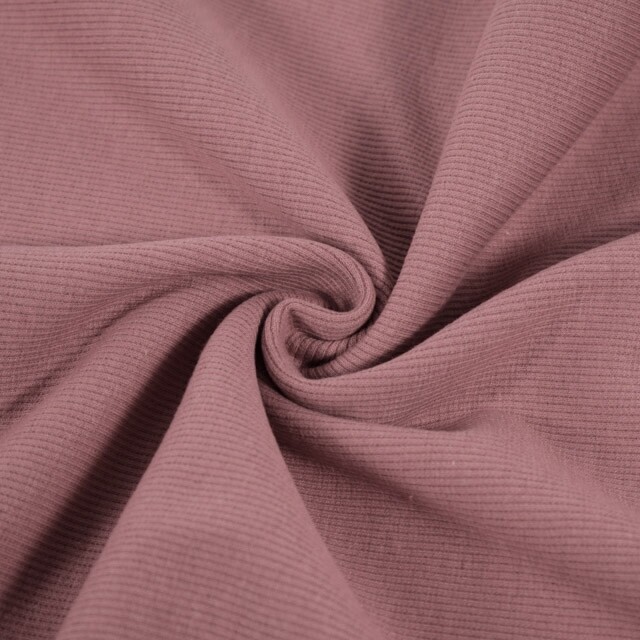 cuffs rib 2x2 old pink