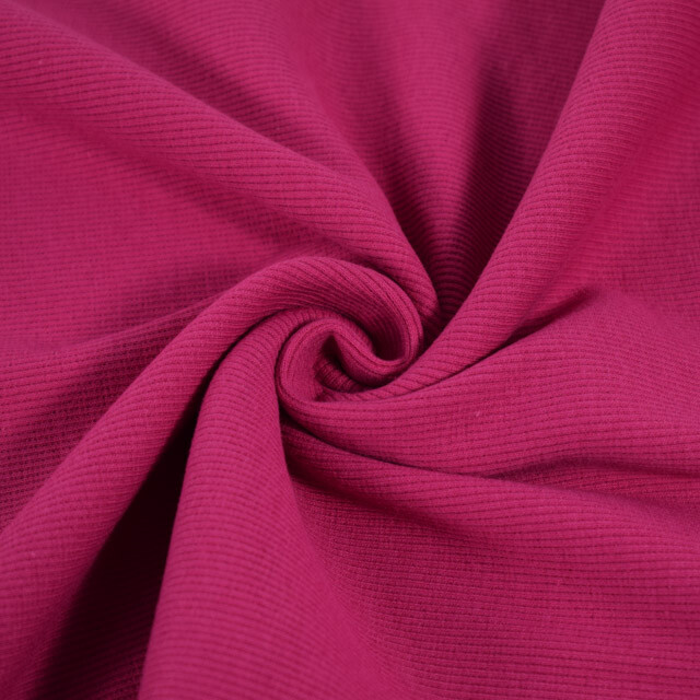cuffs rib 2x2 fuchsia