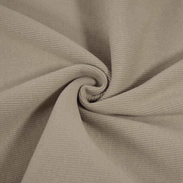 Cuffs rib 2x2 beige