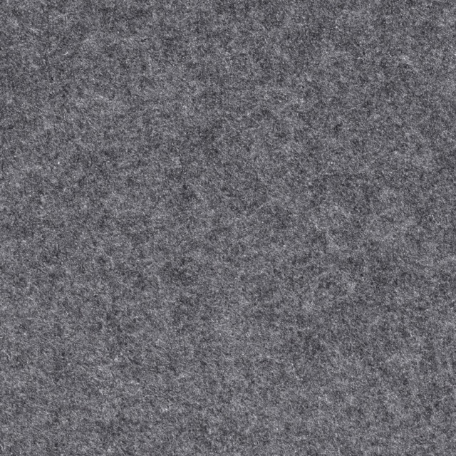 felt 3mm melange grey