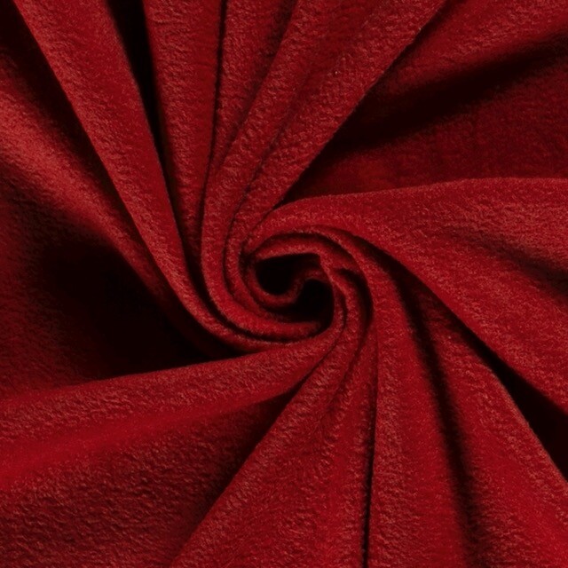 Polar Fleece dark red