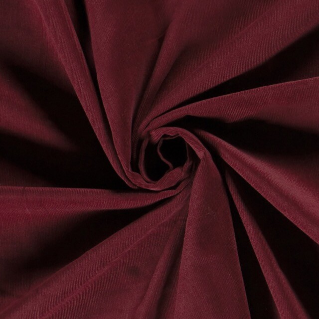 Baby cord solid bordeaux