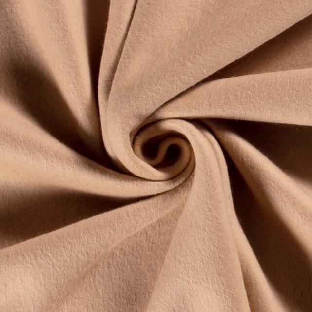 cotton fleece terra pink
