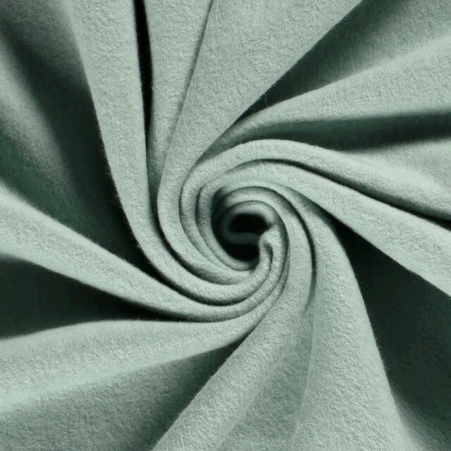 cotton fleece dark mint