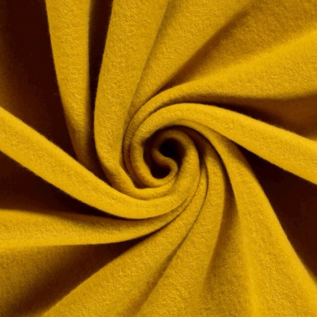 cotton fleece ocher