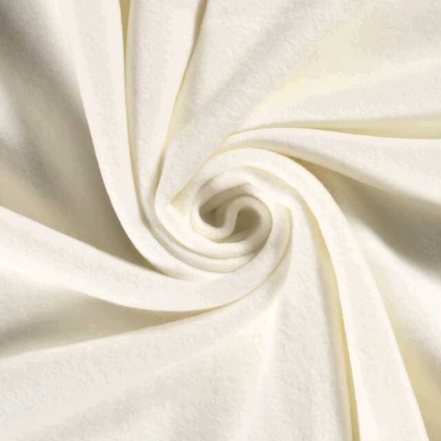 cotton fleece offwhite