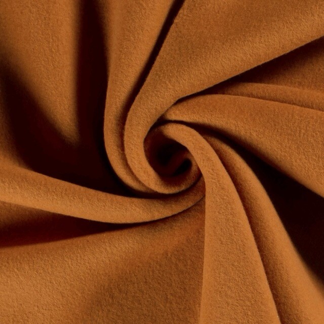 cotton fleece caramel
