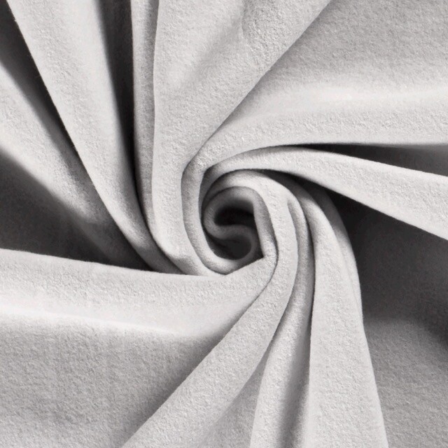 cotton fleece light grey