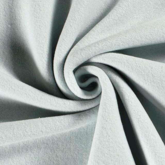 cotton fleece ice blue