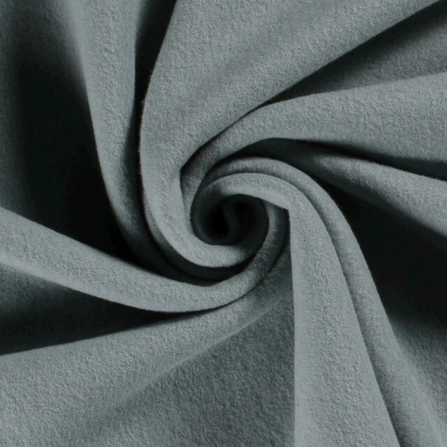 Cotton fleece steel blue