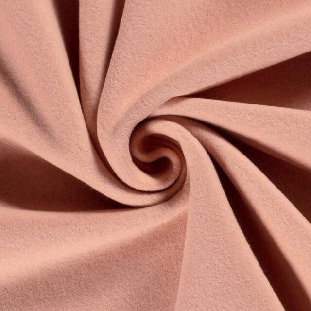 cotton fleece coral