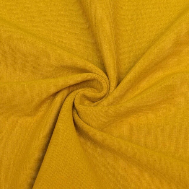 50x70 cm organic-cotton cuffs mustard/ocher