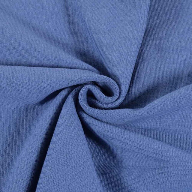 50x70 cm organic-cotton cuffs steel blue