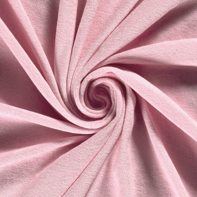 terrycloth jersey pink