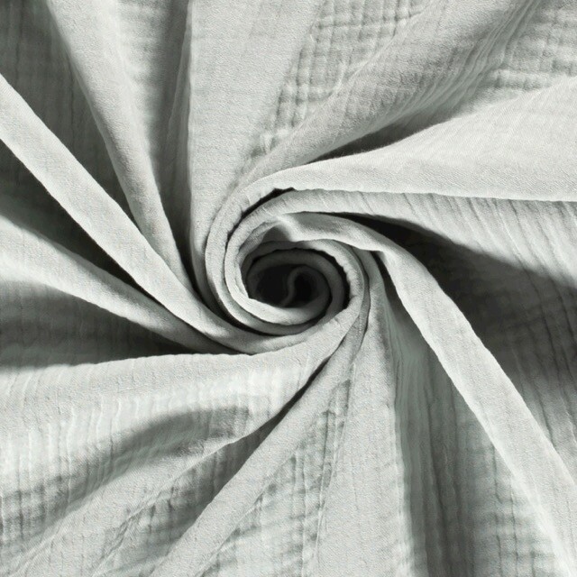 cotton muslin triple layer solid mint