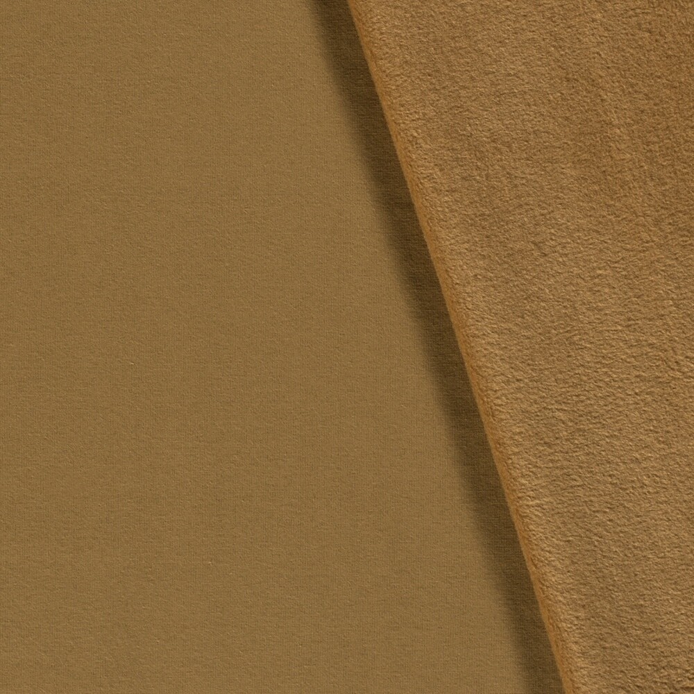 Alpenfleece uni ocker