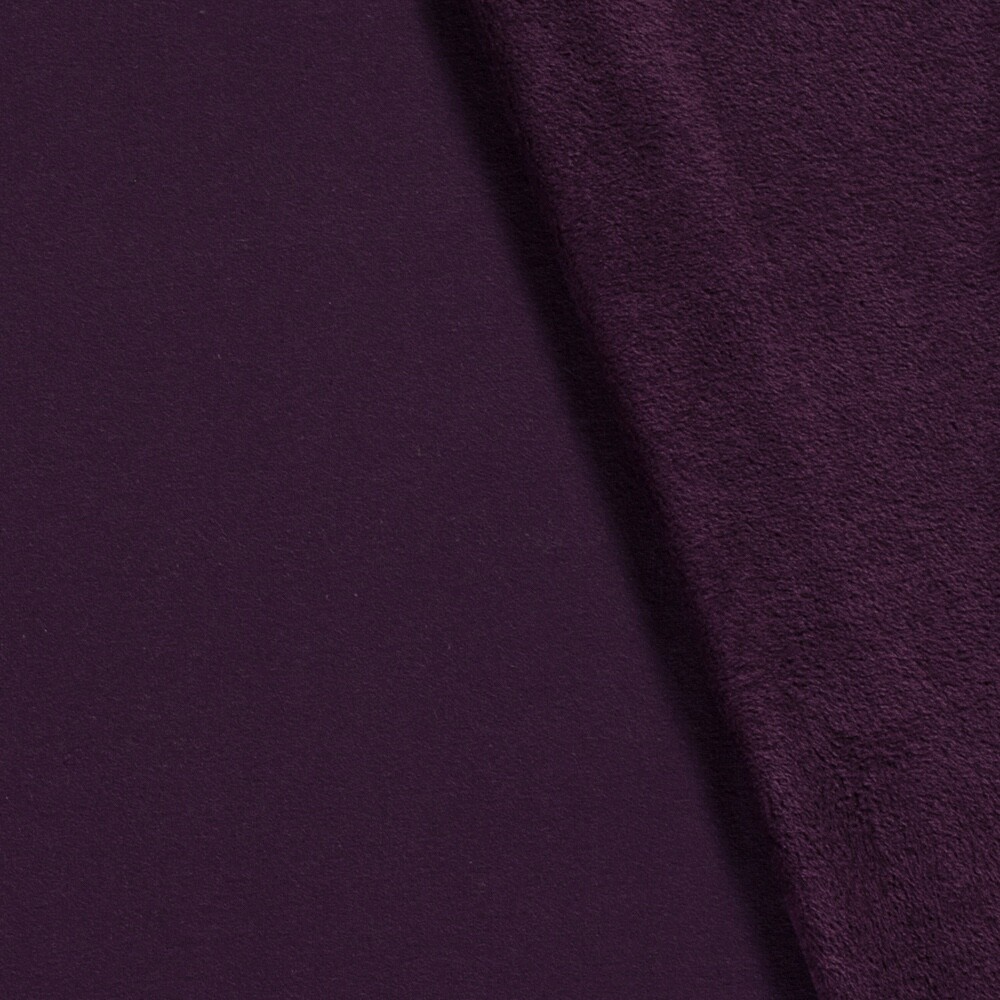 Alpenfleece uni lila