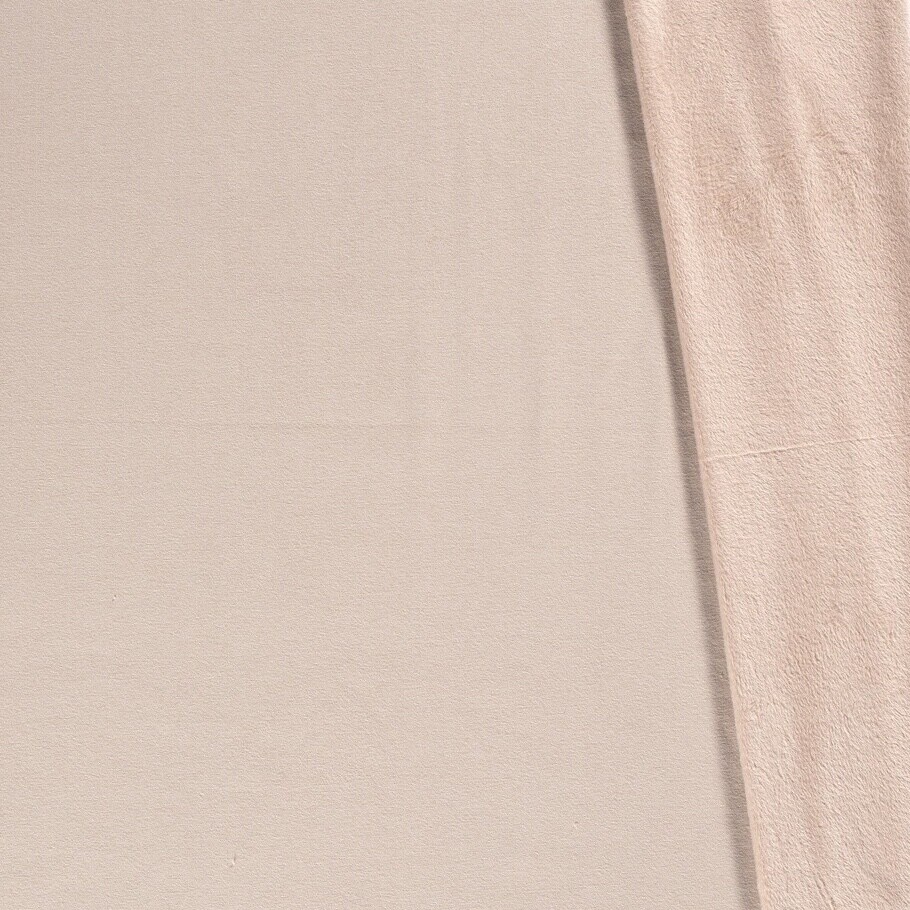 Alpenfleece uni beige