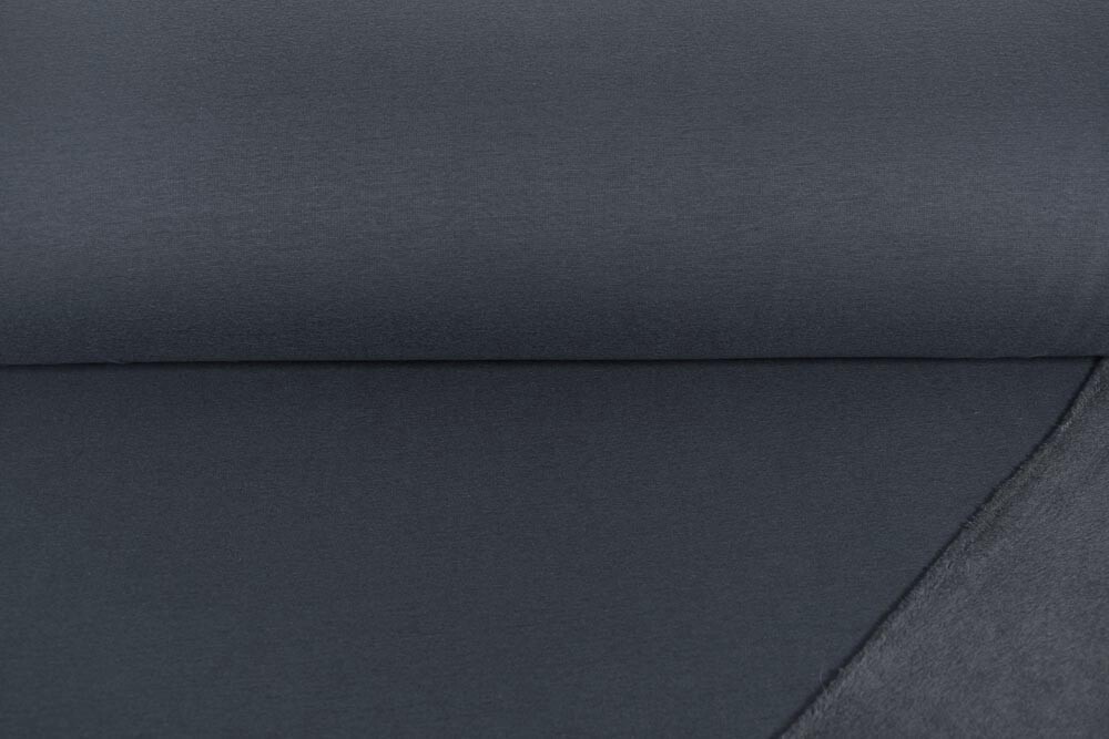 Alpenfleece solid dark grey