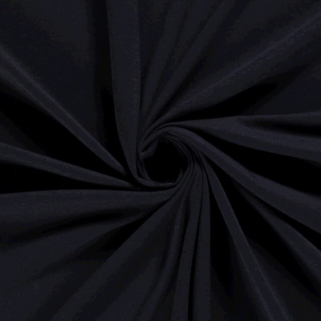 Bamboo jersey solid navy