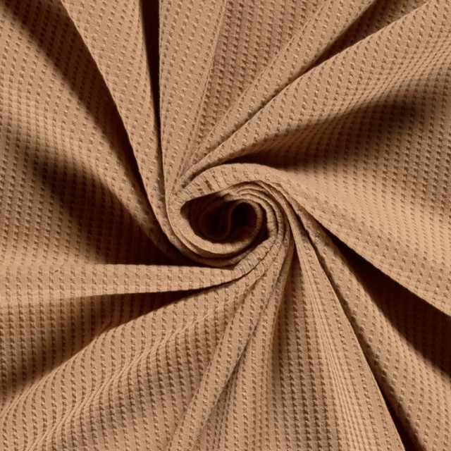 Wafflejersey Solid Light brown