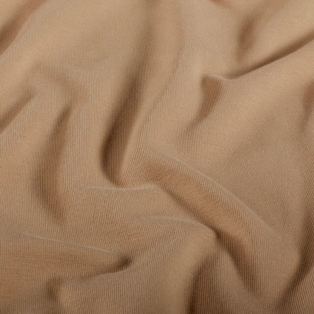 Cotton jersey solid nude