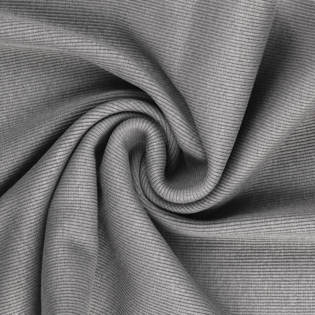 50x60cm cuffs ribbed 2x2 grey