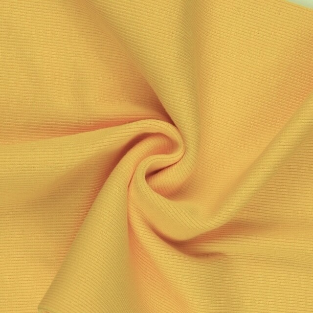 50x60cm cuffs ribbed 2x2 yellow