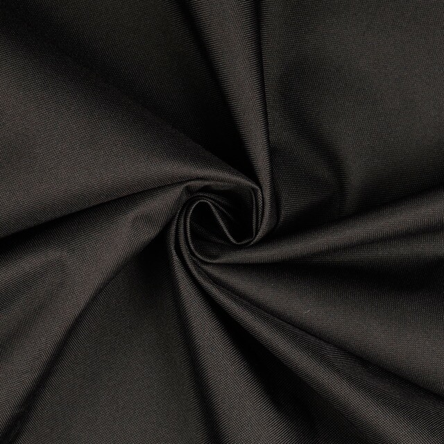 Outdoor fabric coated solid black