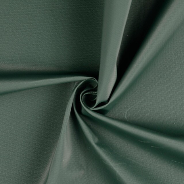 Outdoor fabric coated solid forest green