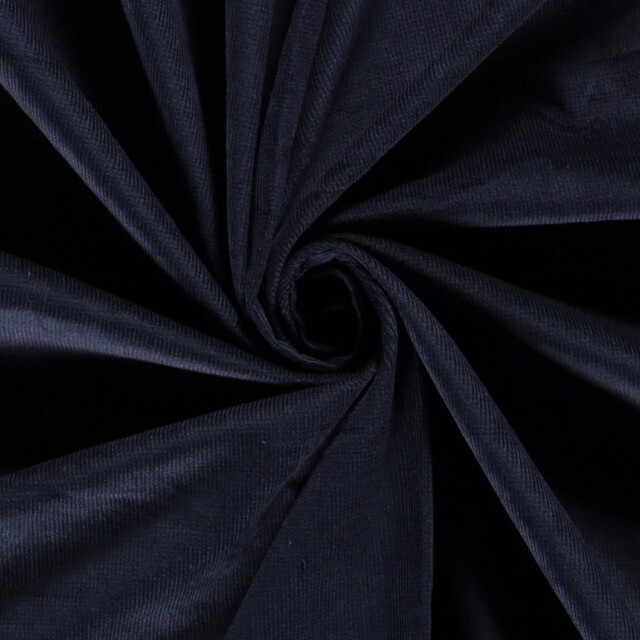 Baby cord stretch navy