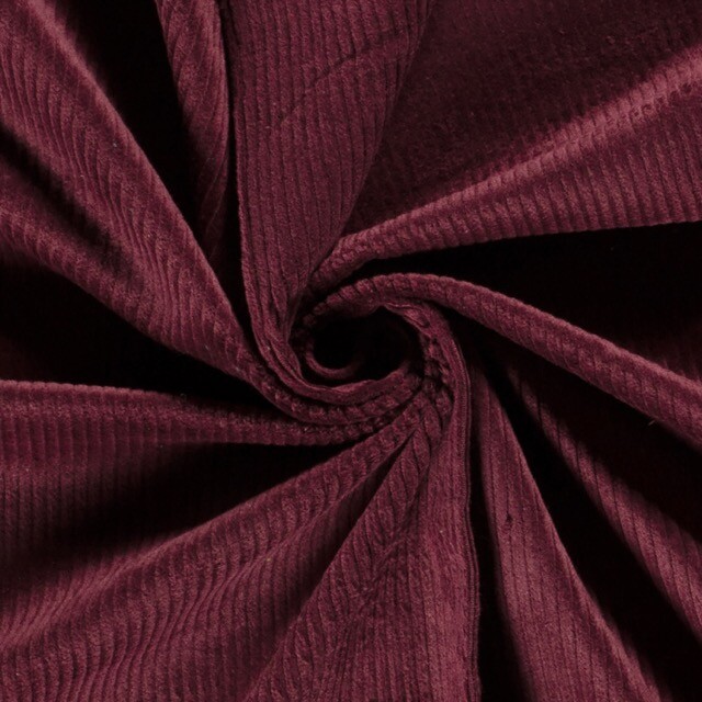 Corduroy stretch bordeaux