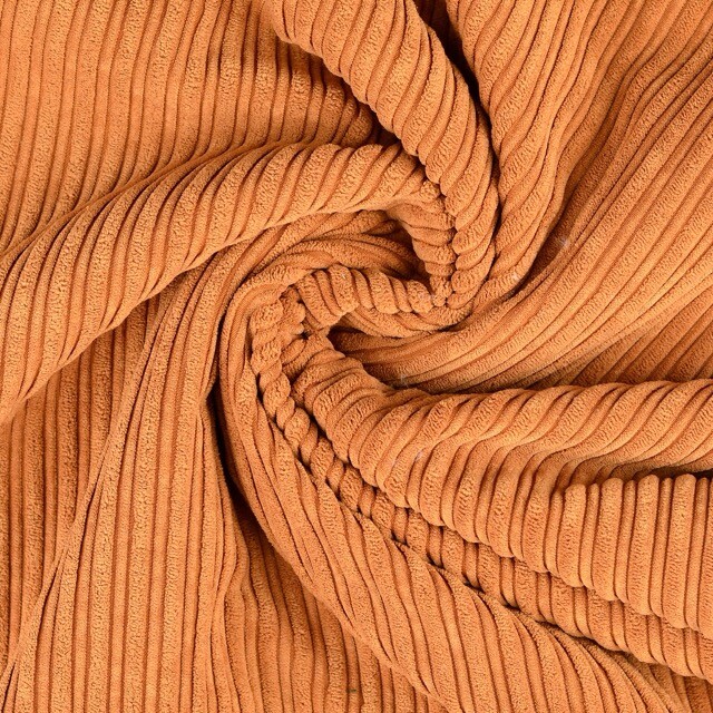 Corduroy with fur backing beige