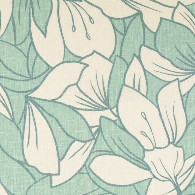 linen washed leaves mint