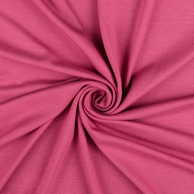 Viscose jersey vintage modal touch pink