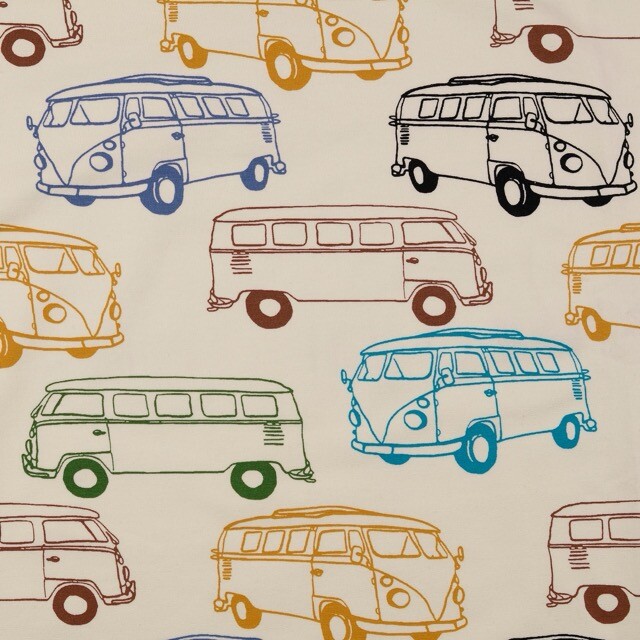 French terry brushed vans white