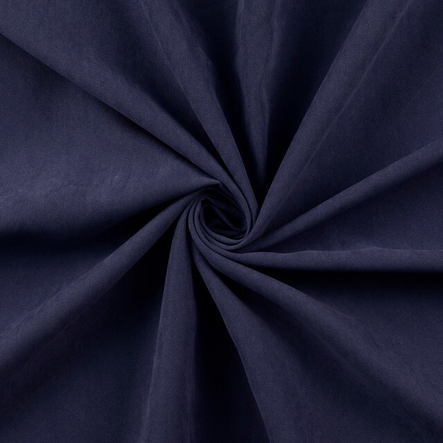 Trenchcoat fabric solid indigo